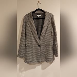 HM Plaid Blazer